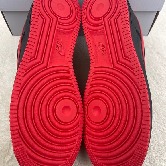 Nike Air Force 1 '07 Shoes Black "Bred" Men's - Picture 5 of 7
